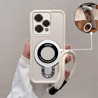 Ốp Lưng Cho OPPO Reno 15 5G Reno 15 Pro 5G Cao Cấp Tối Giản Chống Rơi Điện Thoại Thẩm Mỹ 3D Kim Loại Giá Đỡ Điện Thoại Miễn Phí Tinh Tế Dây