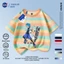 Áo thun in hình hoạt hình bé trai bé gái, tay raglan cotton, áo hè thoáng mát, giao hàng 24h