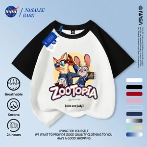 Áo thun tay ngắn NASA cotton, in hình Nick Judy, thoáng khí unisex, giao hàng 24h.