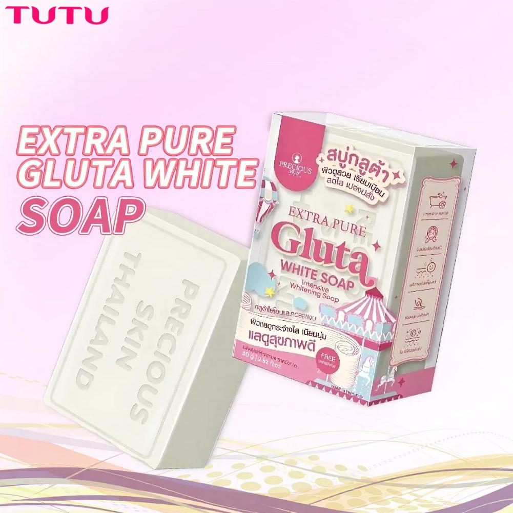 xà phòng glutathione MUA 2 TẶNG 1]Xà phòng Glutathione hỗ trợ LÀM SÁNG DA , NÂNG TONE với tinh  chất Glutathione Extra Pure Gluta White Soap