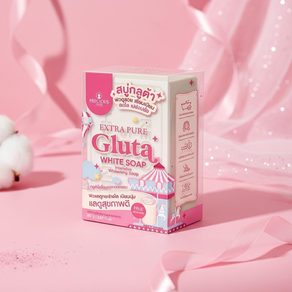 xà phòng glutathione MUA 2 TẶNG 1]Xà phòng Glutathione hỗ trợ LÀM SÁNG DA , NÂNG TONE với tinh  chất Glutathione Extra Pure Gluta White Soap