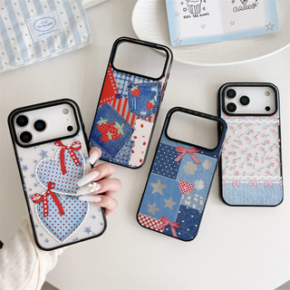 Dành Cho iPhone 17 16 15 Pro Max Bò Họa Tiết Tình Yêu Ốp lưng iPhone 11 12 13 14 Pro Max Plus Acrylic Cứng PC Ốp Lưng