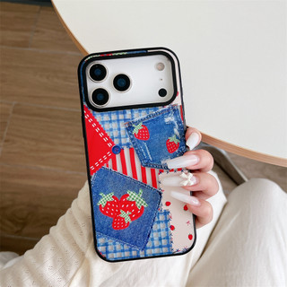 Dành Cho iPhone 17 16 15 Pro Max Bò Họa Tiết Tình Yêu Ốp lưng iPhone 11 12 13 14 Pro Max Plus Acrylic Cứng PC Ốp Lưng