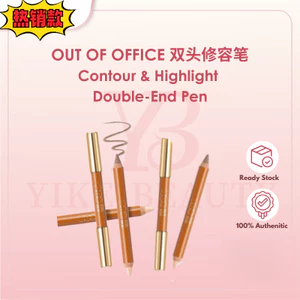 RA OFF OF VĂN PHÒNG Contour & Highlight Duo Pencil Bút làm sáng da mặt 2 trong 1 Chống thấm nước lâu trôi