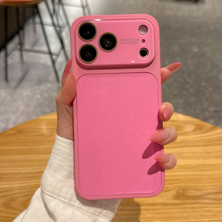 Phim Bảo Vệ Ống Kính Kính Mạ Điện Cam Hoa Hồng Hồng Lấp Lánh Bột Điện Thoại Cho iPhone 17Promax 17Pro 14 15 16 Pro Max Chống Sốc Nữ Vỏ Di Động