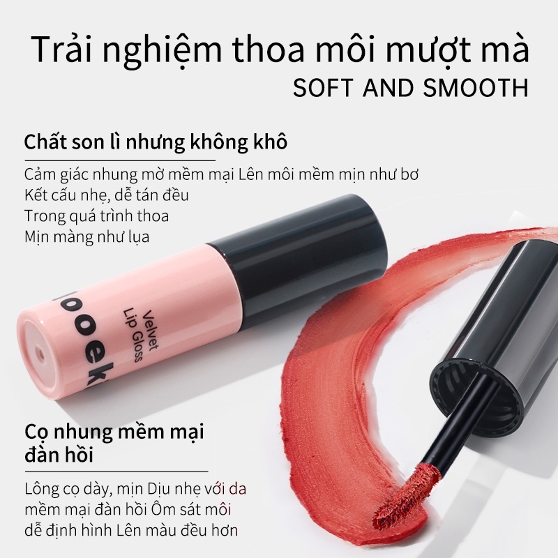 [GIFT] Mooekiss Lip Gloss Matte Mirror Mini Lip Gloss 1g