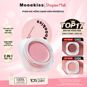 Phấn má hồng làm sáng da Mooekiss Matte and Highlight 5g