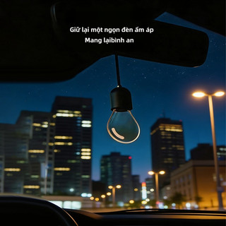 SEAMETAL LED Bóng Đèn Ô Tô Nội Thất Ô Tô Mặt Dây Chuyền Ánh Sáng Xe Phía Sau Mirrior Phụ Kiện Cho Xe Ô Tô Xe Kéo Xe Tải