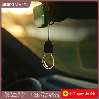 SEAMETAL LED Bóng Đèn Ô Tô Nội Thất Ô Tô Mặt Dây Chuyền Ánh Sáng Xe Phía Sau Mirrior Phụ Kiện Cho Xe Ô Tô Xe Kéo Xe Tải
