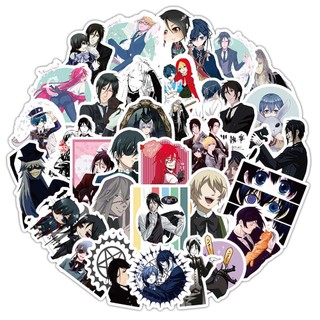 103 Chiếc Đen Butler Anime Miếng Dán Đồ Chơi Trẻ Em DIY Điện Thoại Hành Lý Tủ Lạnh Notebook Guitar Miếng Dán