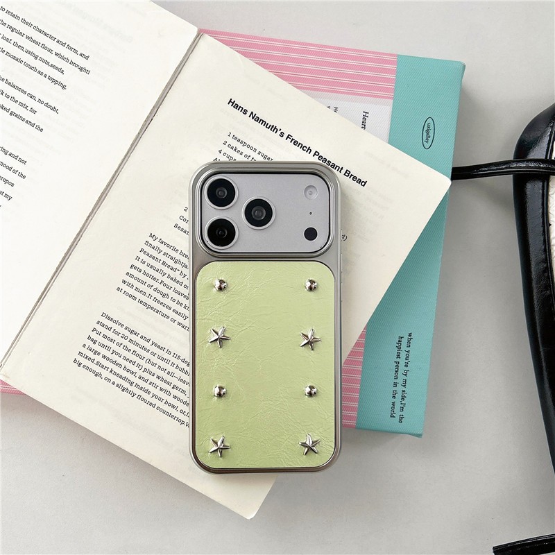 Ốp điện thoại chất liệu PU mờ cho iPhone 17 Pro max Bolt Star