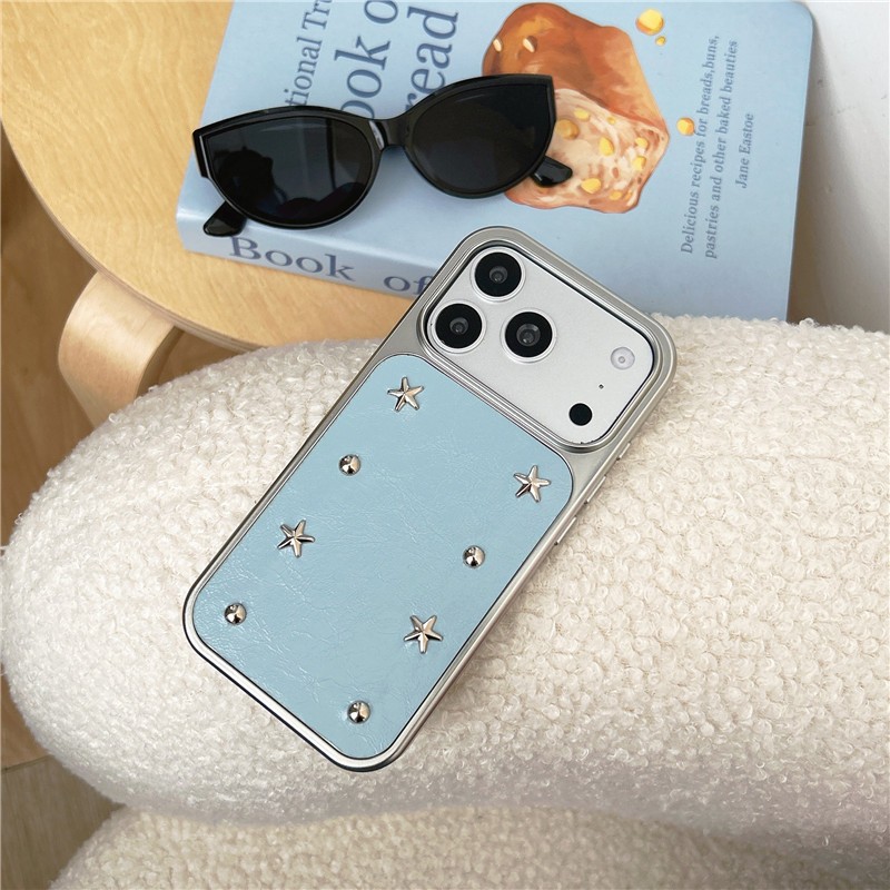 Ốp điện thoại chất liệu PU mờ cho iPhone 17 Pro max Bolt Star
