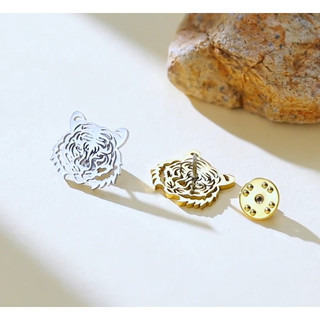 Đá Hổ Thổ Cẩm 21.4x20mm - Phụ Kiện Thời Trang Sang Trọng