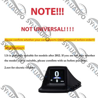 A401 / P10 Universal Car Head Up HUD Display với OBD + GPS Chế độ kép Cảnh báo quá tốc độ Đồng hồ tốc độ kính chắn gió