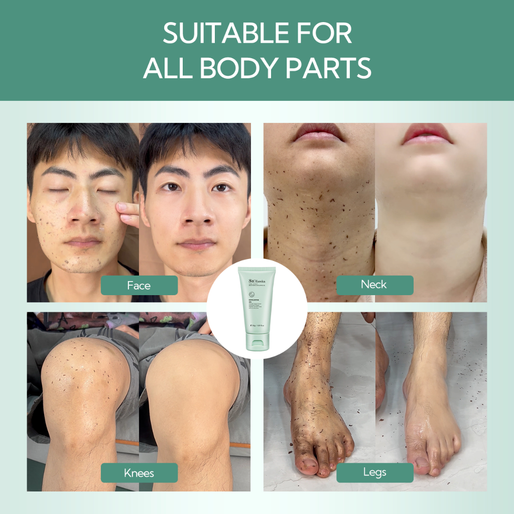 SHE Eureka Facial Scrub 50g - Giảm Lỗ Chân Lông Bị Tắc, Giảm Lỗ Chân Lông, Thích Hợp Cho Mọi Loại Da