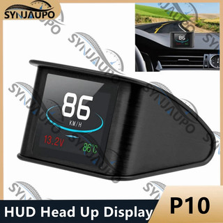 P10 Đầu Lên Màn Hình Trên Máy Tính Ô Tô Kỹ Thuật Số OBD2 Mileage OBD Lái Xe Máy Tính Hiển Thị Đồng Hồ Đo Nhiệt Độ