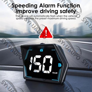 G20 GPS Xe Kỹ Thuật Số Đồng Hồ Tốc Độ HUD Màn Hình Hiển Thị Đầu Đa Năng Phông Chữ Lớn Báo Động Quá Tốc Độ Cho Ô Tô Phụ Kiện Điện Tử Tùy Chỉnh