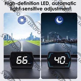 G20 GPS Xe Kỹ Thuật Số Đồng Hồ Tốc Độ HUD Màn Hình Hiển Thị Đầu Đa Năng Phông Chữ Lớn Báo Động Quá Tốc Độ Cho Ô Tô Phụ Kiện Điện Tử Tùy Chỉnh