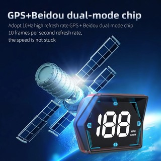 G20 GPS Xe Kỹ Thuật Số Đồng Hồ Tốc Độ HUD Màn Hình Hiển Thị Đầu Đa Năng Phông Chữ Lớn Báo Động Quá Tốc Độ Cho Ô Tô Phụ Kiện Điện Tử Tùy Chỉnh