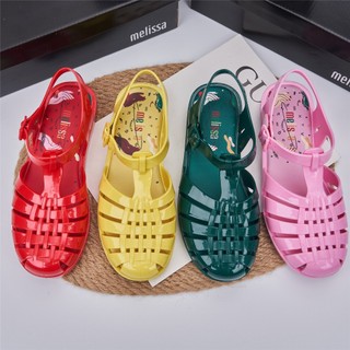 Giày Melissa Brazil Giày Kẹo Dệt Màu La Mã Giày Đi Biển
