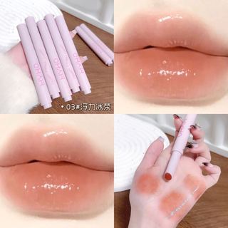 MYHO Solid Lip Gloss - Son môi thạch tự nhiên phong cách Hàn Quốc, Son môi dưỡng ẩm, mịn màng & bóng