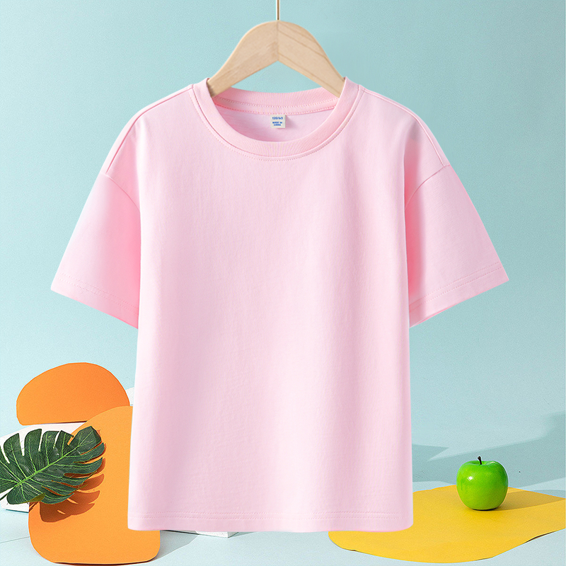 W.G.Q Áo thun bé trai/bé gái，Vải Cotton 100%，Mềm mại thoải mái thoáng khí thấm mồ hôi，Bán chạy mùa hè