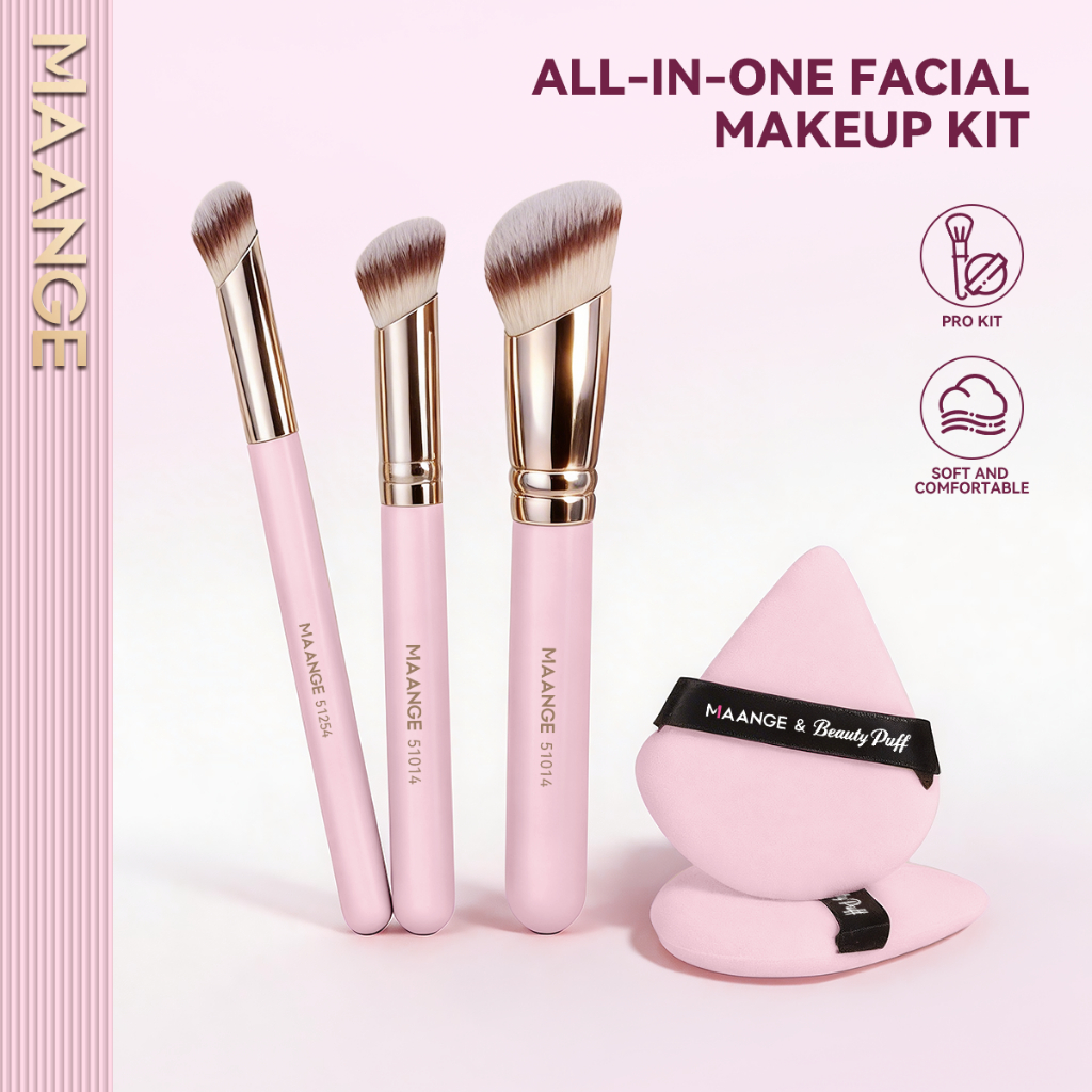 Bộ cọ makeup cá nhân MAANGE cho kem nền che khuyết điểm 51254