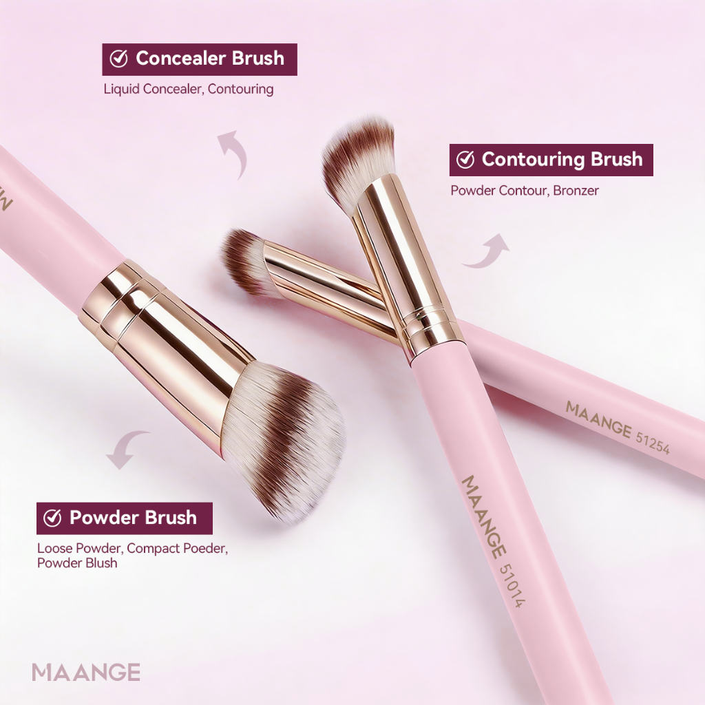 Bộ cọ makeup cá nhân MAANGE cho kem nền che khuyết điểm 51254