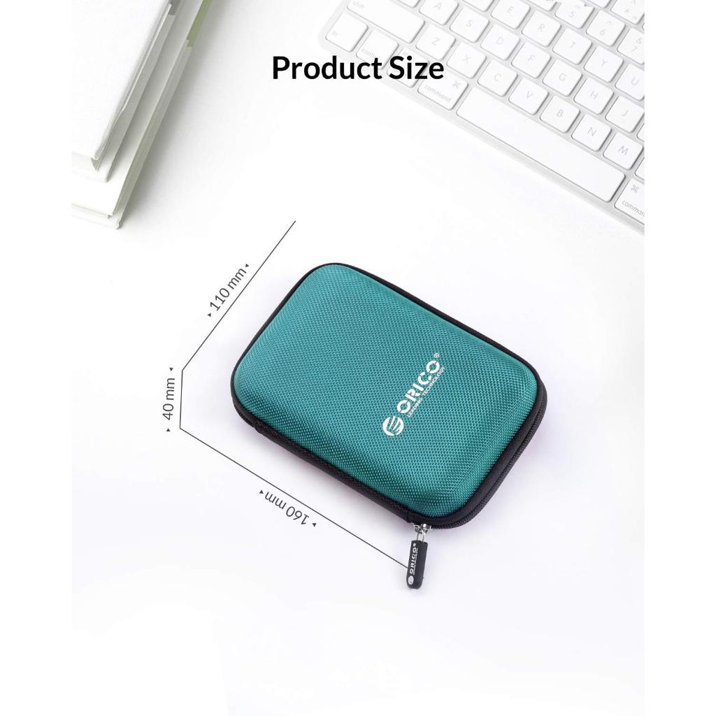 ORICO - Túi nylon nhỏ đựng cáp sạc, bảo vệ ổ cứng/tai nghe (PHD-25)