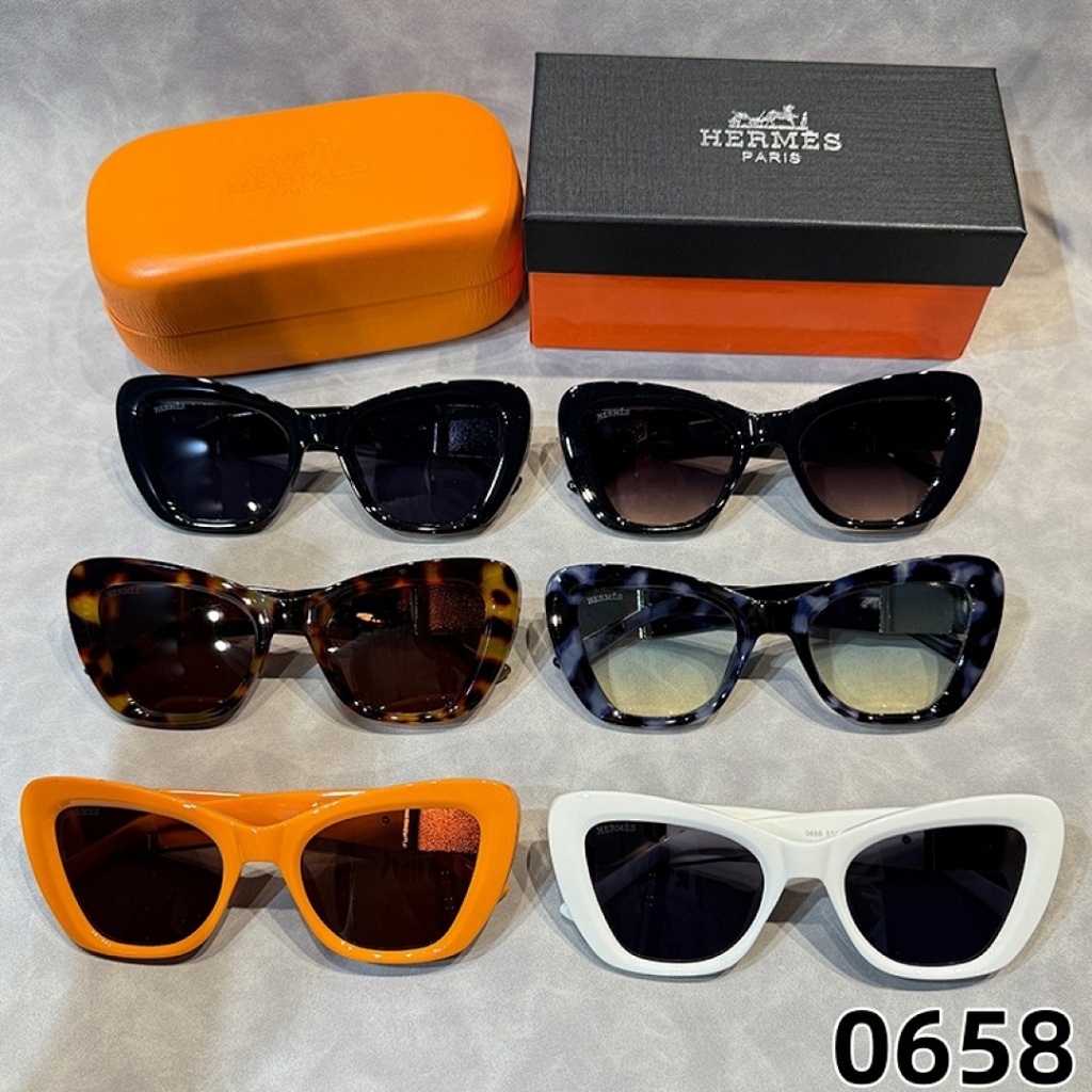 Kính Mát Mắt Mèo Acetate Hợp Thời Trang cho Nam và Nữ