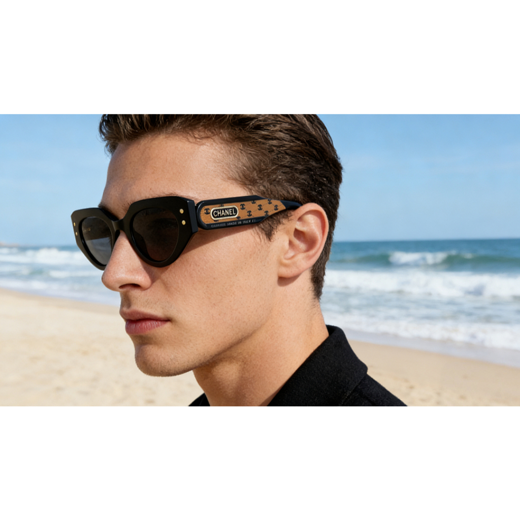 Kính thời trang cổ điển kiểu mắt mèo Châu Âu, chống tia UV, phù hợp unisex