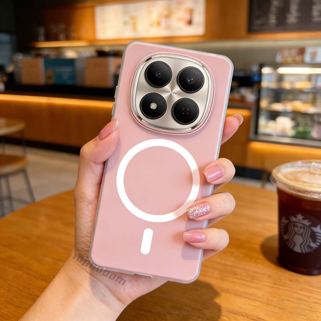 Vỏ TPU 2 trong 1 Candy Jelly từ tính cho Redmi Note 15 15 Pro Plus 4G 5G Vỏ bảo vệ điện thoại chống sốc