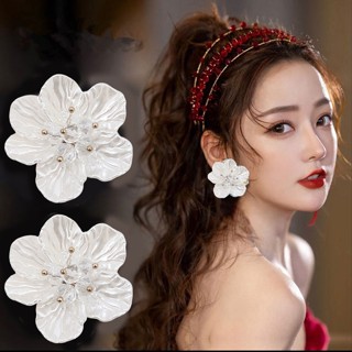 Bông Tai Hoa Phong Cách Âu Mỹ Thanh Lịch
