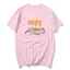 Áo thun thời trang Hip Hop Retro 100% cotton, thiết kế graphic dễ thương, phù hợp dạo phố mùa xuân hè