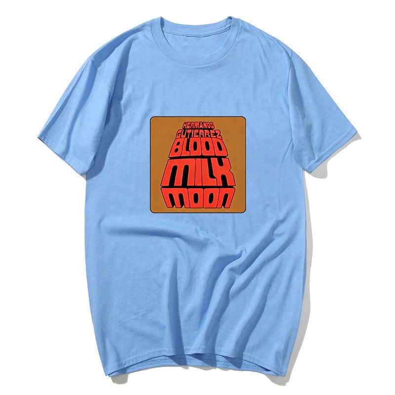 Áo Thun Nam Unisex Oversized Cotton, Phong Cách Y2K, Cổ Tròn Tay Ngắn