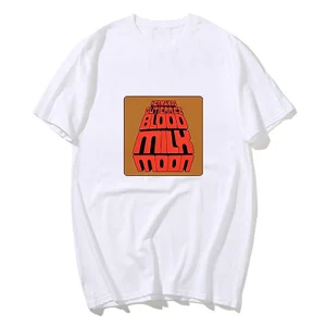 Áo Thun Nam Unisex Oversized Cotton, Phong Cách Y2K, Cổ Tròn Tay Ngắn