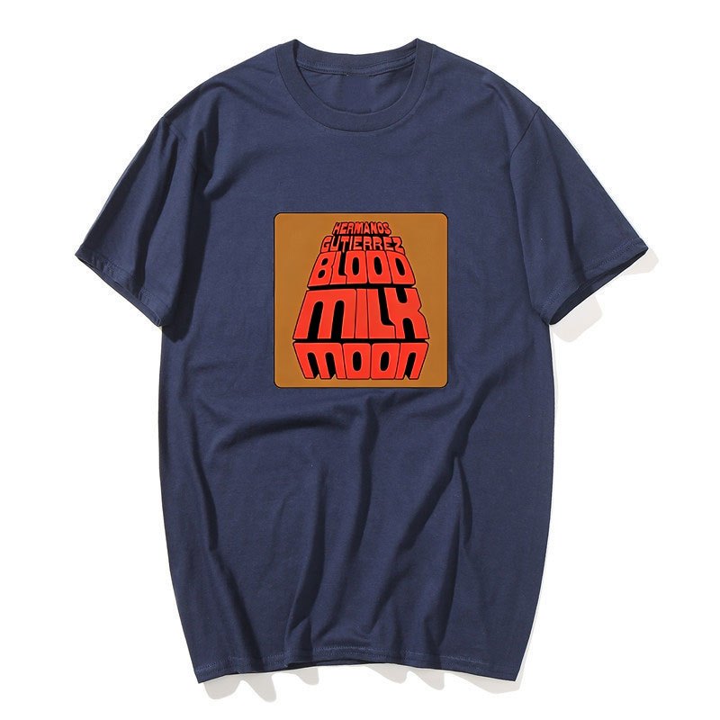 Áo Thun Nam Unisex Oversized Cotton, Phong Cách Y2K, Cổ Tròn Tay Ngắn