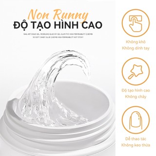 Miss Gooey PVC 3D Solid Gel Kẹo Điêu Khắc, Gel Trong Suốt, Gel Mô Hình Nghệ Thuật Móng Tay