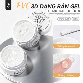Miss Gooey PVC 3D Solid Gel Kẹo Điêu Khắc, Gel Trong Suốt, Gel Mô Hình Nghệ Thuật Móng Tay