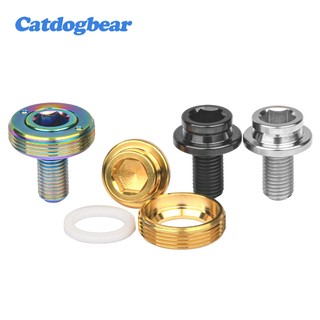 Catdogbear Titanium Bolt M8x15mm Xe đạp bu lông quay có vòng cao su chống nước