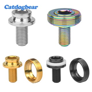 Catdogbear Titanium Bolt M8x15mm Xe đạp bu lông quay có vòng cao su chống nước