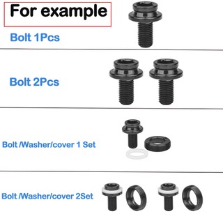 Catdogbear Titanium Bolt M8x15mm Xe đạp bu lông quay có vòng cao su chống nước