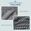 Chăn cotton Abraca Dabra mỏng mềm mại thoải mái thoáng khí in họa tiết kẻ sọc caro đơn giản 1m5 1m8 2m