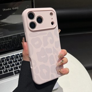 In hình con báo tím thích hợp cho vỏ điện thoại Apple 17, ống kính silicon lỏng iPhone 17 16, 15, 14 Pro Max bao gồm tất cả vỏ bảo vệ mờ chống rơi