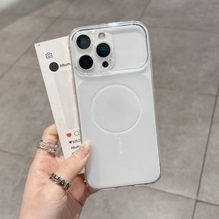 Ốp điện thoại TPU mờ cửa sổ lớn màu xanh mới phù hợp cho iPhone 11 12 13 14 15 16 17 Pro Max bao gồm tất cả vỏ mềm silicon chống rơi