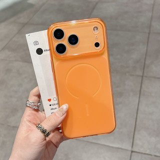 Ốp điện thoại TPU mờ cửa sổ lớn màu vàng mới phù hợp cho iPhone 11 12 13 14 15 16 17 Pro Max bao gồm tất cả vỏ mềm silicon chống rơi