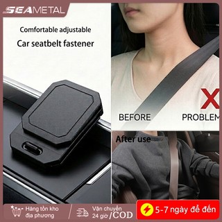 SEAMETAL Chống Trơn Trượt Dây An Toàn Xe Hơi Kẹp Có Thể Điều Chỉnh Dây An Toàn Khóa Nhựa Mạnh Dây An Toàn Chặn Đơn Giản Kẹp Cố Định Kẹp