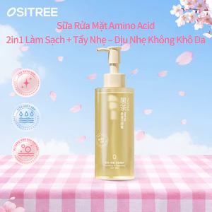 Ositree Sữa Rửa Mặt Ositree Trà Đen Dịu Nhẹ Làm Sạch Sâu Kiềm Dầu Làm Sạch Da 200g