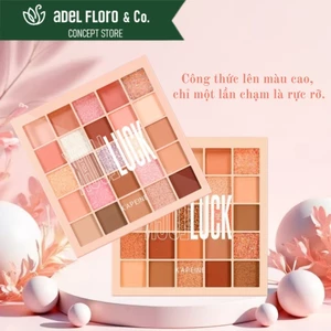 【Adel Floro &Co.】Bảng Mắt 25 Sắc | Đa dạng lì nhũ, Phấn mịn không bay bụi, Bám màu cả ngày, Dễ tán