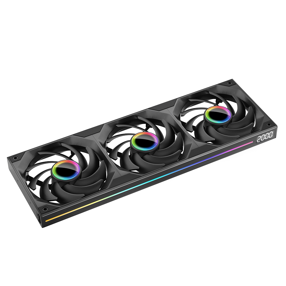 Jungle Leopard Starlink Nhôm ARGB 5V 3PIN Đồng bộ hóa Hiệu ứng ánh sáng tùy chỉnh Quạt CUP 120mm Đồng bộ hóa ánh sáng thần thánh Quạt bên Hiển thị tốc độ Gương lồi trục | BigBuy360 - bigbuy360.vn